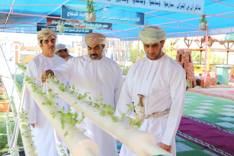 تقييم مشروع بستنة ام سليم الخضراء ضمن جائزة السلطان قابوس للتنمية المستدامة