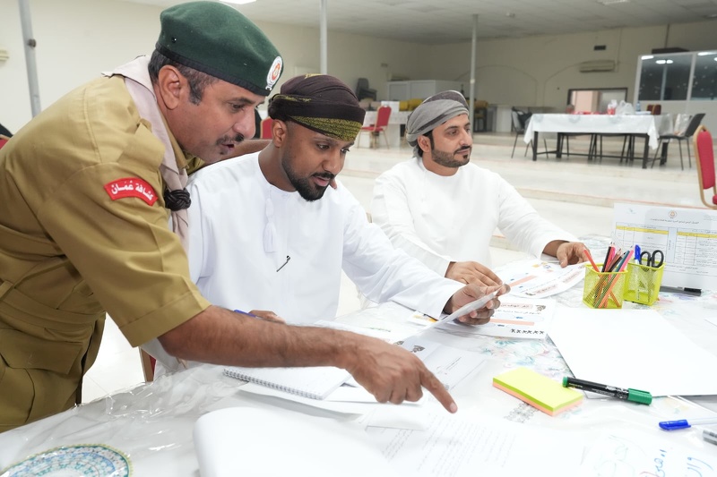 قسم الكشافة والمرشدات ينظم دورة متقدمة لتأهيل القادة والقائدات