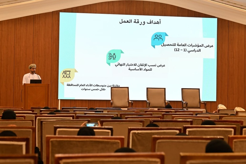 تنظيم لقاء تربوي لمديري ومديرات المدارس بتعليمية محافظة الظاهرة