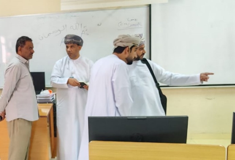 الوقوف على سير العمل الفني على مستوى مدارس وإدارة التربية والتعليم بولاية ثمريت