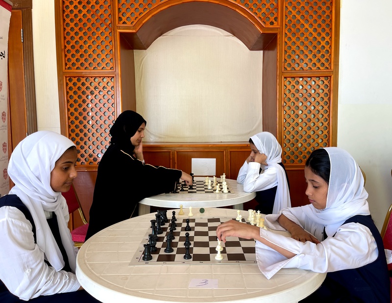 مسابقة الشطرنج المدرسي لمدارس التعليم الأساسي الحكومية تختتم فعالياتها