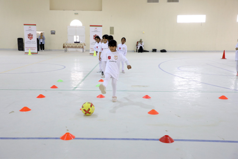مهرجان كرة القدم للفتيات بمحافظة الوسطى