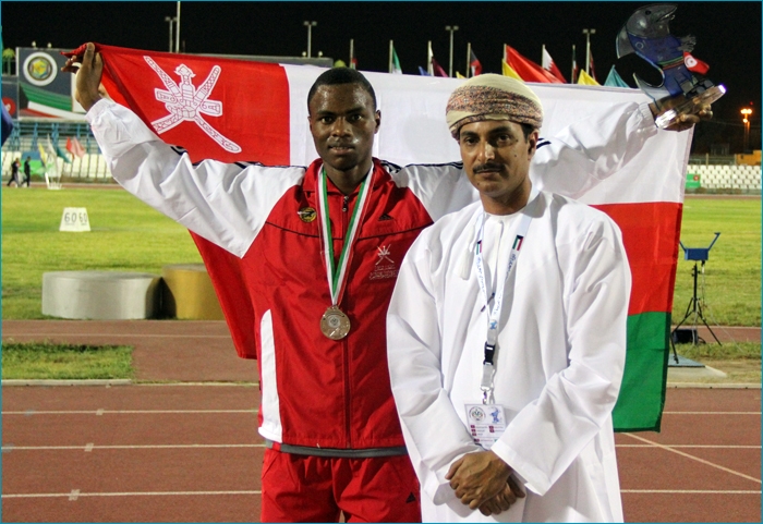 محمد السعدي يضيف فضية للسلطنة في مسابقة 200 مترعدو ليرفع الميداليات ل5. 