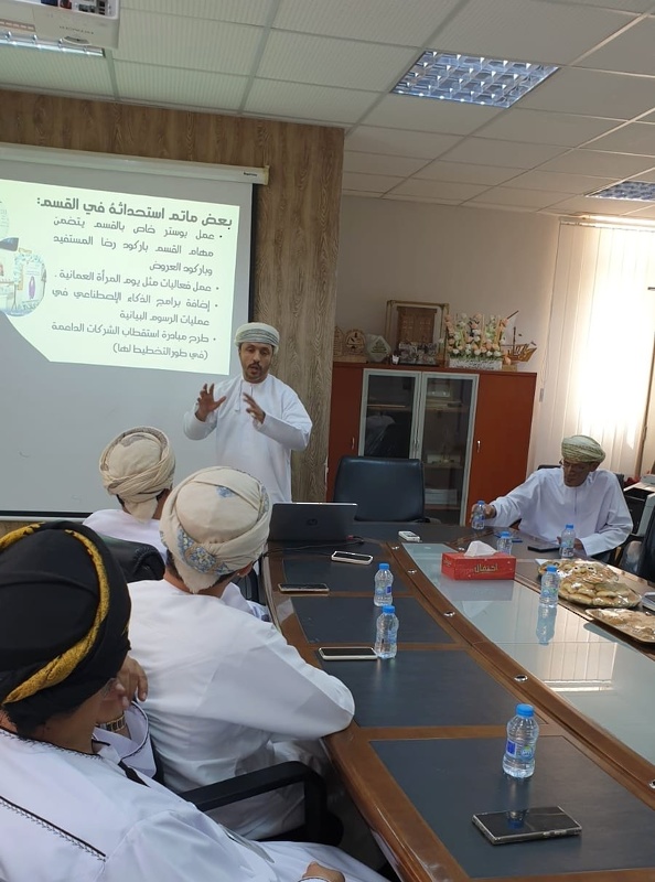 زيارة وفد من دائرة رعاية الموظفين بالوزارة لتعليمية جنوب الشرقية