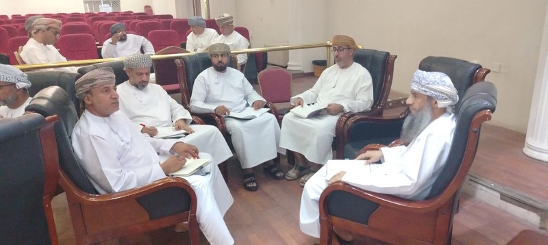  تنظيم برنامج تدريبي لتهيئة فريق التقويم الذاتي بتعليمية محافظة الظاهرة 