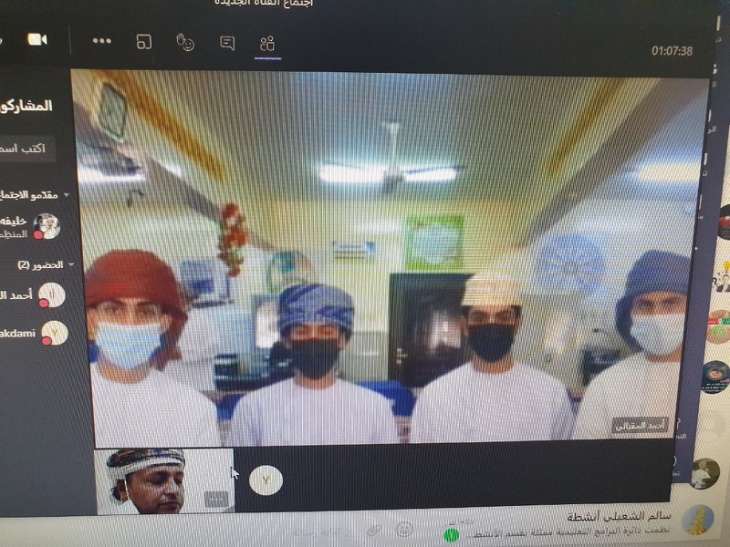 تنظيم مسابقة تصفيات المناظرات الطلابية بمدارس تعليمية محافظة الظاهرة 