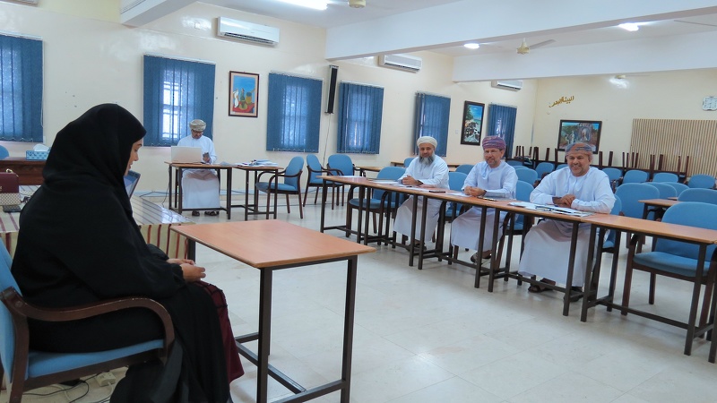 تعليمية الظاهرة تجري المقابلات الفنية للمتقدمين لشغل وظيفة معلم أول