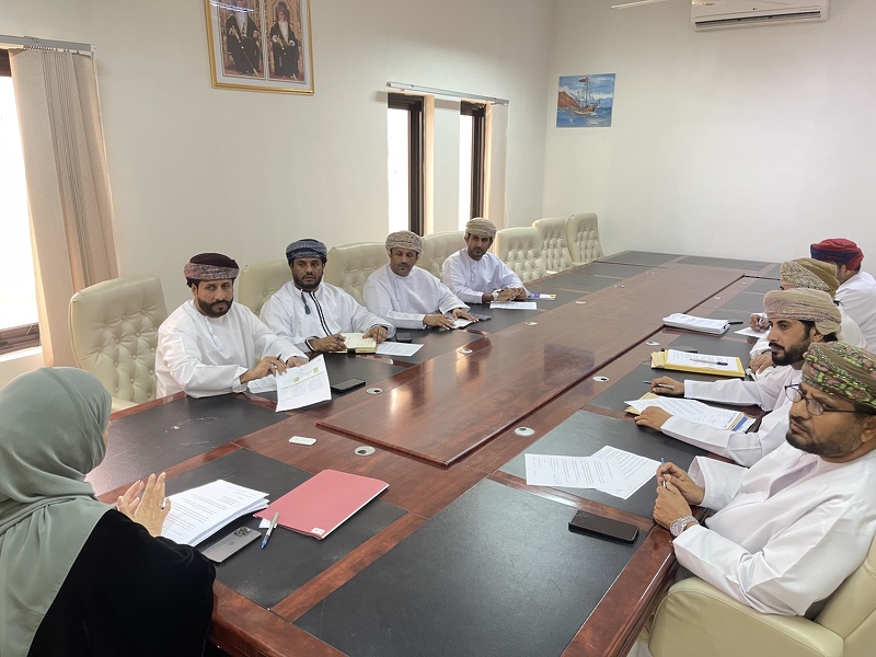 اجتماع لجنه التخطيط والمشاريع بتعليمية ظفار