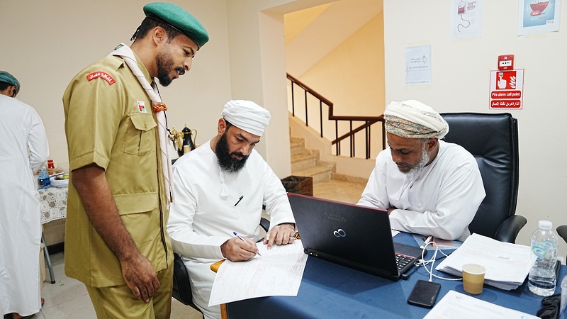 مبادرة وطنية تطوعية للتبرع بالدم ( قطرة من دمك تنقذ حياة ) بتعليمية جنوب الشرقية