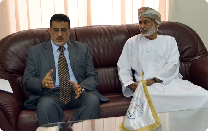 المدير العام المساعد للألكسو يزور مقر الأمانة العامة للجنة الوطنية العمانية للتربية والثقافة والعلوم