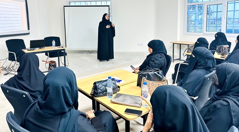 ورشة تدريبية لمعلمات صعوبات التعلم مجال ثاني بتعليمية ظفار