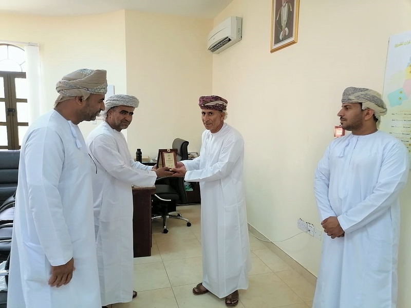 زيارة مشروع المليون نخلة ضمن فعاليات STEM2020 بتعليمية الظاهرة