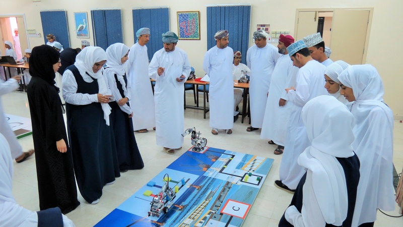 المرحلة النهائية لمسابقة أولمبياد الروبوت والذكاء الاصطناعي السادس بتعليمية الظاهرة