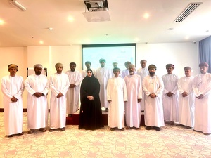 (ختام البرنامج التدريبي إدارة المشاريع الاحترافية بتعليمية ظفار)