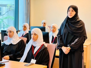 تواصل فعاليات البرنامج الصيفي للطلبة الموهوبين في محافظة ظفار
